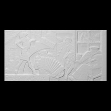 sailor's bar scan sailor sculpture relief jose-de-almada-negreiros 3d print model - Mito3D