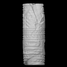 cylinder seal scan ancient writing relief engraved 3d print model - Mito3D