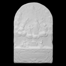 stel tebrik etmek göz taramak heykel taş anıt tablet Rahatlama felicita mata old castle 3d print model - Mito3D