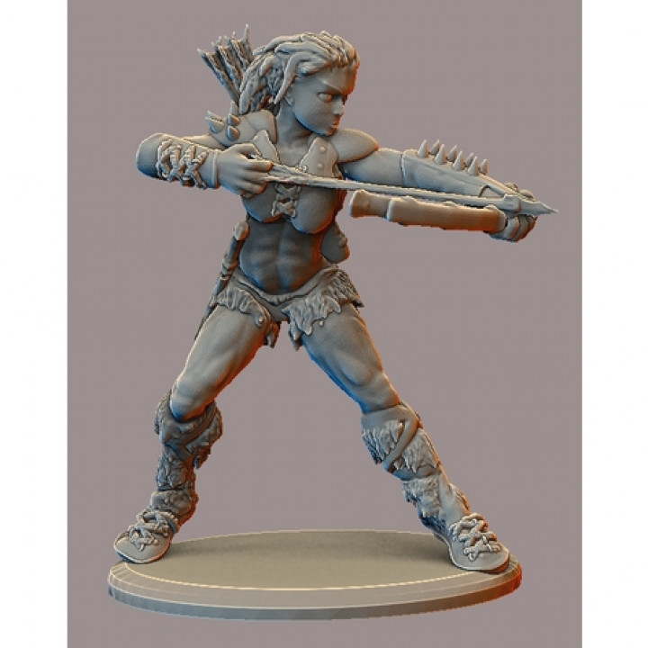 female barbarian +3 chauvinistic armor rpg dnd dungeons dragons pathfinder 3D print model - Mito3D