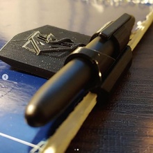 fisher space pen bullet notebook clip holder & garden spacepen 3d print model - Mito3D