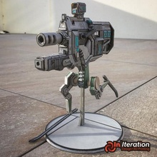 gun legs - borderlands 3 miniture model running 3dprint borderlands3 3d print model - Mito3D