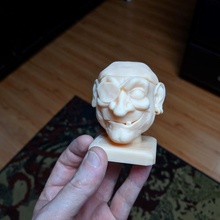 pirate zbrush sla toothy 3d print model - Mito3D