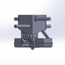 e3d v6 montar hotendmount e3dfixture 3d print model - Mito3D