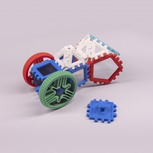 polypanels play wheel kids toy poly panel panels 3d print model - Mito3D