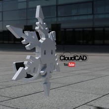 silverstone icecrystal - wall mounted headphone holder 3d print model - Mito3D