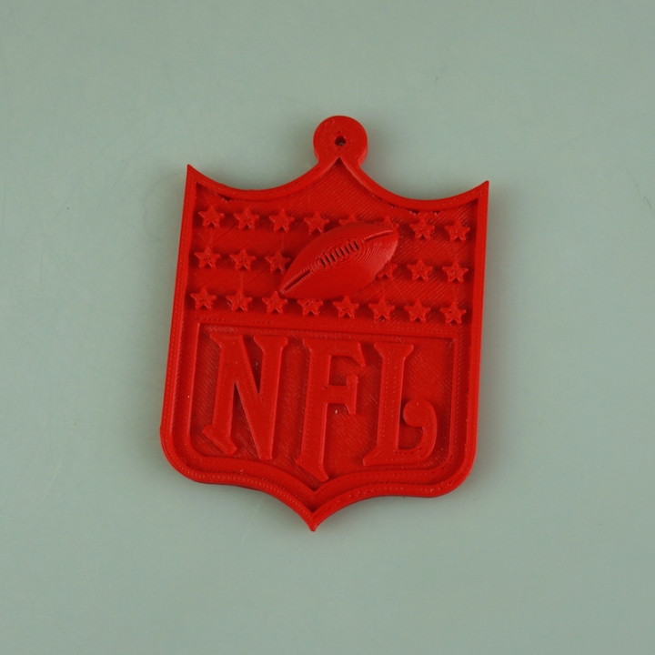logo nfl american football fan Kunst Fußball logos americanfootball 3D print model - Mito3D