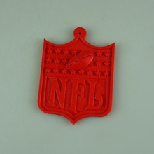 logo nfl football american fan art football nfl logos americanfootball 3d print model - Mito3D