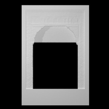 finestra arco scansione architettura Dio felicità gesso granada iscrizioni benedizione casa chapiz albaicina archi kufic 3d print model - Mito3D