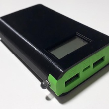 power bank - 18650x3 battery 18650 powerbank 3d print model - Mito3D