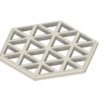 tricoaster Coaster maison cuisine Ménage Ikea che untersetzer jardin Maison 3d print model - Mito3D