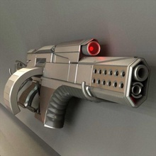 sci fi blaster conceito 3d print model - Mito3D