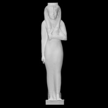 amenirdis analyse Egypte égyptien sculpture statue femme Princesse prêtresse amun albâtre 3d print model - Mito3D