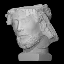 te İsa taramak heykel Louvre 3d print model - Mito3D