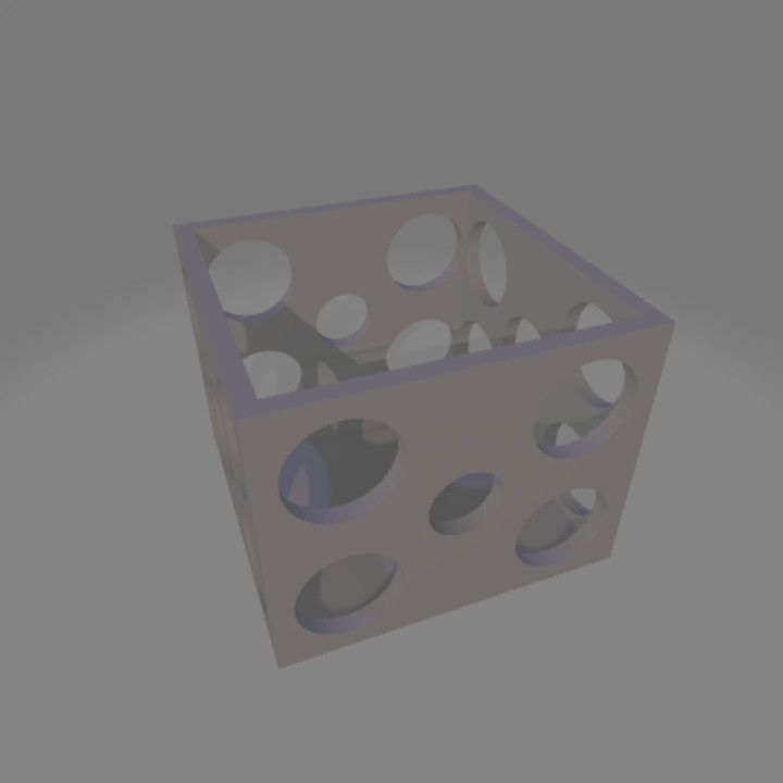 açık mum Kutu basit küçük ev eşyaları anahtar kutusu 3D print model - Mito3D