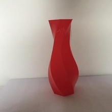 tordu hexagone vase jardin 3d print model - Mito3D
