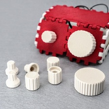 potentiometer knobs pots potentiometers 3d print model - Mito3D