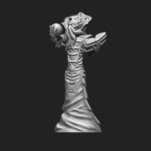 dnd miniature illithid mindflayer monster ver 20 tabletop display fantasy figure mini model statue strategy character action 3d printing game underdark static 3d print model - Mito3D