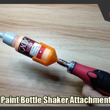 dipingere bottiglia shaker attaccamento 3d print model - Mito3D