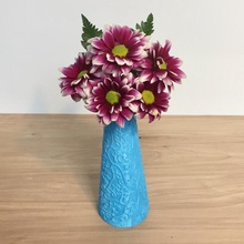 Efeu Vase myminifactory wunderschönen Design Blumen Innere ziemlich Haushalt Desktop Pflanzer Airbrush Innen kurvig Selfcad wellig Selbstherausforderung handgemalt 3d print model - Mito3D