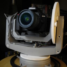 camera gimbal arduino photography timelapse motorized grbl motioncontrol 3d print model - Mito3D