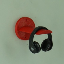 semplice pezzo headphone stand gadgets elettronica concorso linus tech consigli cuffie design 3d print model - Mito3D
