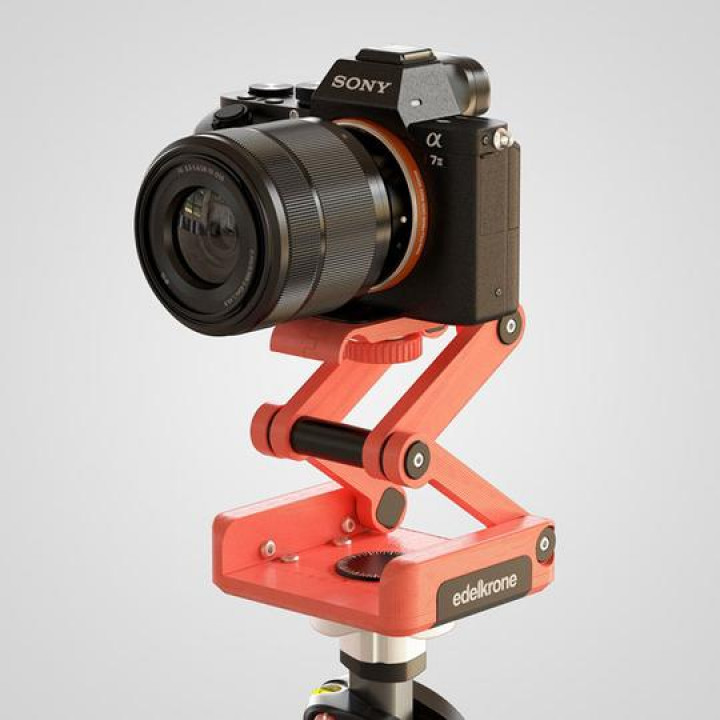 flextilt head 3d gadgets & electronics tripod edelkrone 3D print model - Mito3D