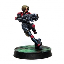 female sci-fi warrior - kutsutas tabletop girl hero human miniatures athlete scifi shotgun minis tabletoprpg eratheconsortium agile 3d print model - Mito3D