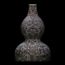 Ming hanedan vazo taramak Çin porselen boya 3d print model - Mito3D