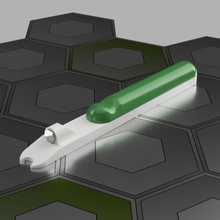 gravitrax compatível magnético canhão bola removedor 3d print model - Mito3D