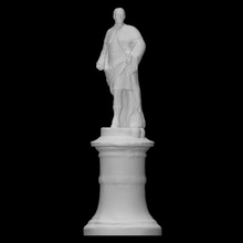 Altenerio degli Azzoni taramak şekil adam heykel padua Della Prato valle Padua Treviso 3d print model - Mito3D
