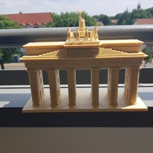 Brandebourg porte boîte architecture 3d print model - Mito3D