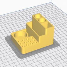solda ferro organizador 3d print model - Mito3D
