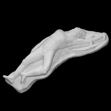 dead gaul scan printable ancient art figure man sculpture statue ground lying galatian galatia 3d print model - Mito3D