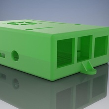 raspberry pi 4 model - case educational electronics mount shell housing 3d print model - Mito3D