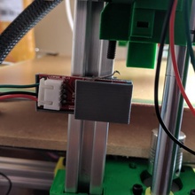 sensor holder slot 2020 profile build 3d printer repairs spareparts prusa endstop spares zaxis 10mm smoothrod wilsonii 3d print model - Mito3D