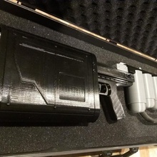 batman tdk emp rifle 3d print model - Mito3D