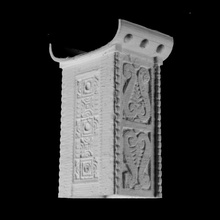 king ghezo's throne quai branly paris scan 3d print model - Mito3D
