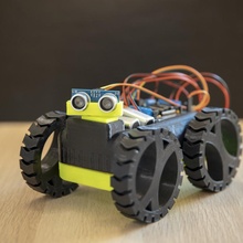 - robot car gadgets & electronics arduino education robotic learning robotics 3d print model - Mito3D