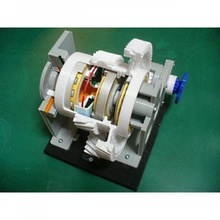 jet engine component torque meter helical gear train type reduction turboshaft torquemeter 3d print model - Mito3D