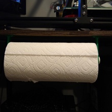 paper towel holder desk kitchen table 3d print model - Mito3D