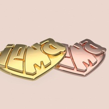 cuore forma pendente gioielleria 3d print model - Mito3D