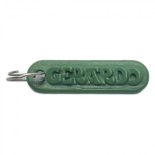 gerardo personalized keychain embossed letters customizable llaveros names personalizados nombres 3d print model - Mito3D
