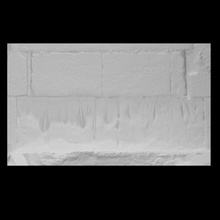 wall sharpening marks santillana del mar scan architecture mark 3d print model - Mito3D