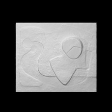 plastron scan figure portrait sculpture plaster abstract national czech prague gallery ng 3d print model - Mito3D