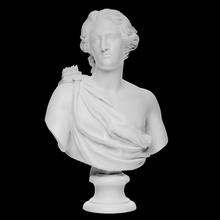 busto Apolo escanear 3d imprimible flechas cara Dios griego cabeza hombre retrato escultura estatua fletching fletches 3d print model - Mito3D