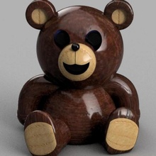 teddy bear cute teddybear cutebear cuteteddy 3d print model - Mito3D