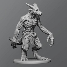 kobold zombie tabletop undead dnd dungeonanddragons 3d print model - Mito3D