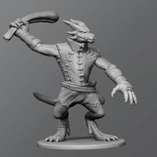 Kobold ver2 table dnd donjon dragons 3d print model - Mito3D