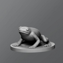 grenouille table animal dnd donjon dragons 3d print model - Mito3D